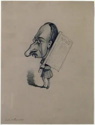 Jules de Premaray (1819-68) von einem Foto von Nadar, ca. 1858
